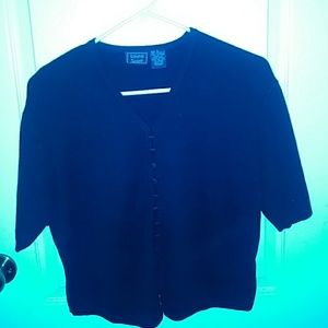 Laura Scott Black Sweater